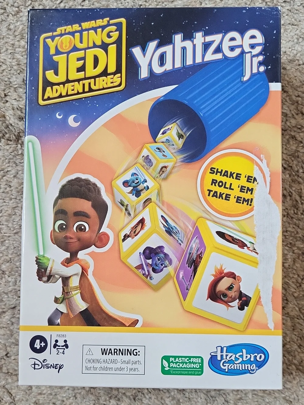 NWT Disney Star Wars Young Jedi Adventures Yahtzee Jr. Boxed Game